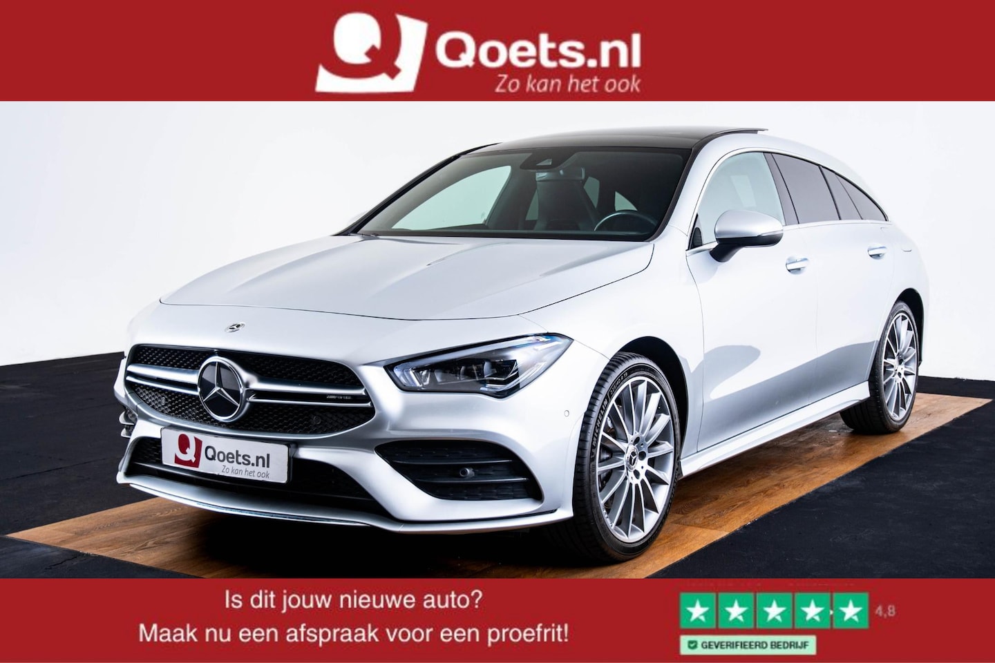 Mercedes-Benz CLA-klasse Shooting Brake - 250 e AMG Line Panoramadak - Trekhaak - Sfeerverlichting - Memorystoelen - Stoelverwarming - AutoWereld.nl