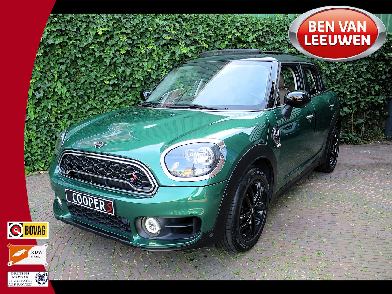 MINI Countryman - 2.0 Cooper S Pepper F60 aut. 1 eig, Leer, A.cam, Apple CP, Trekhaak en 17" - AutoWereld.nl