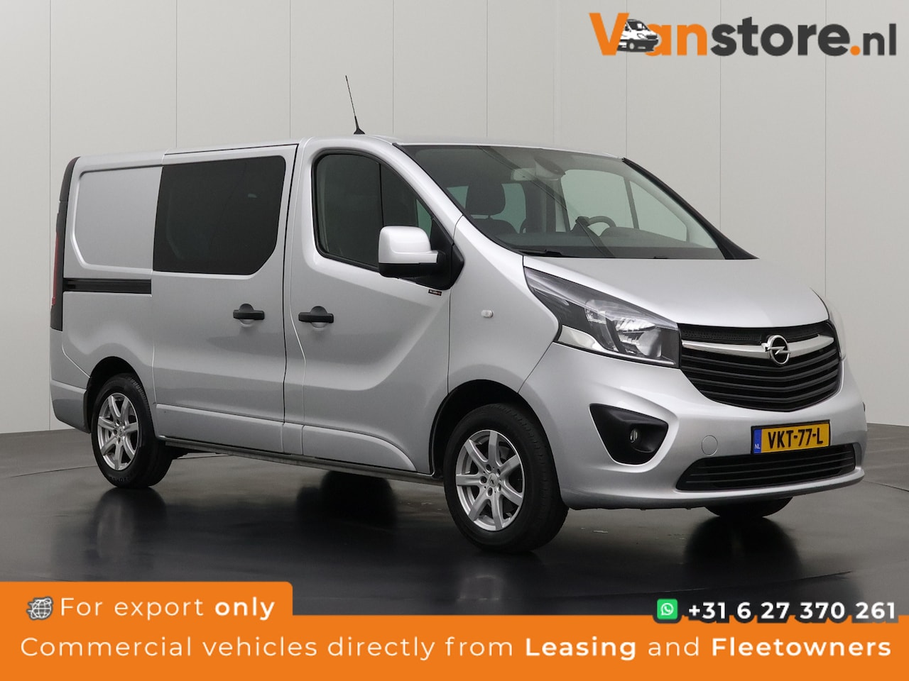 Opel Vivaro - 1.6CDTI 120PK Dubbele Cabine Sport | Navigatie | Camera | Airco | Cruise | Trekhaak - AutoWereld.nl