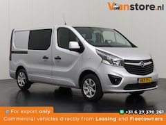 Opel Vivaro - 1.6CDTI 120PK Dubbele Cabine Sport | Navigatie | Camera | Airco | Cruise | Trekhaak