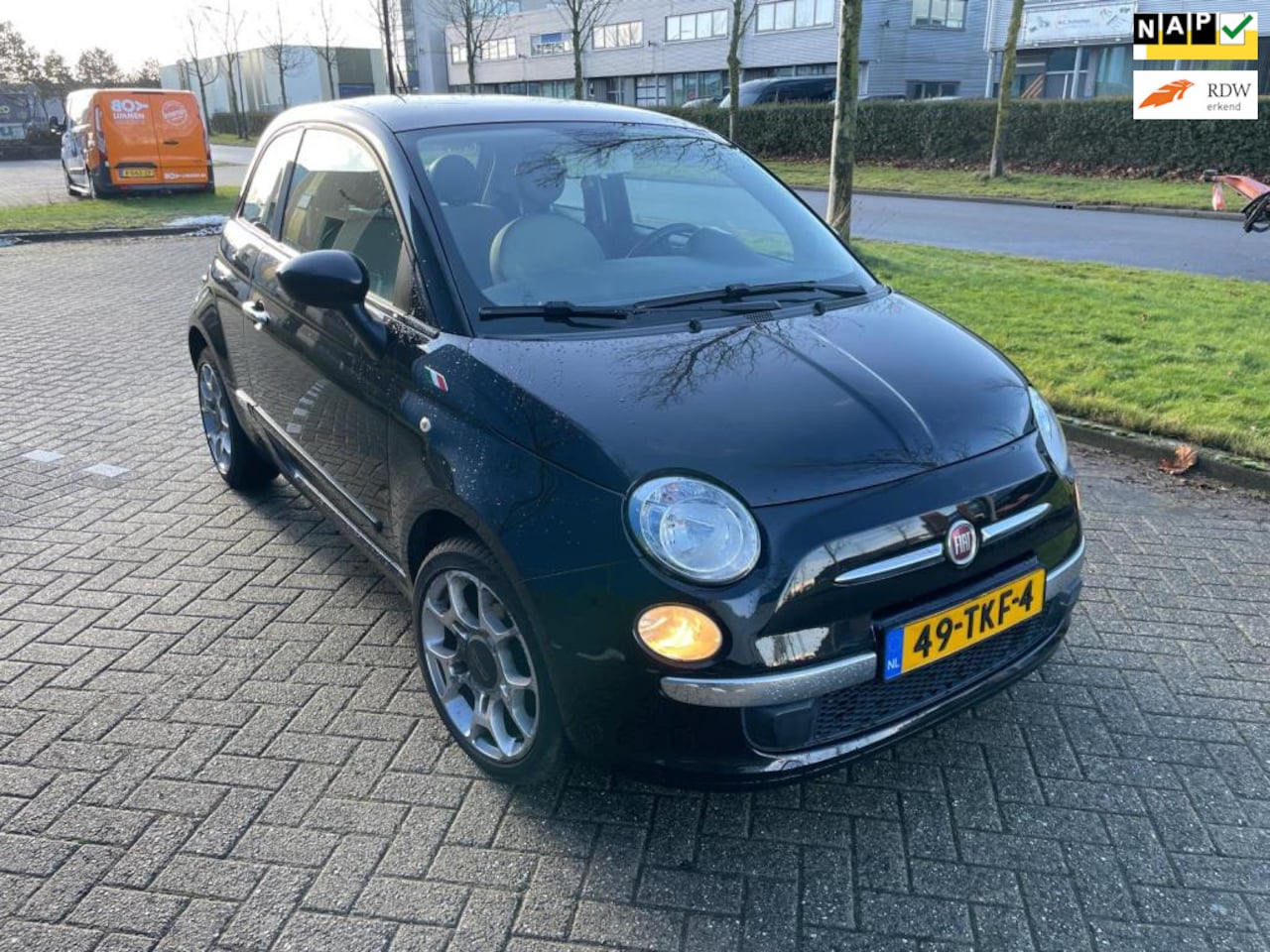 Fiat 500 - 1.2 Lounge Automaat, Pano, Nap, Apk, Airco, Usb. Aux. - AutoWereld.nl