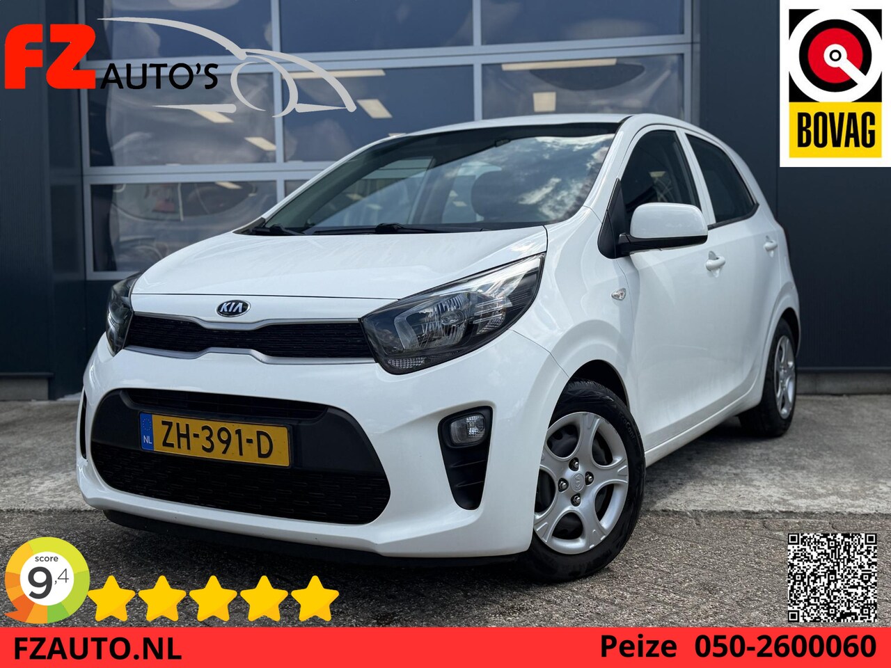 Kia Picanto - 1.0 CVVT EconomyPlusLine - 5 Drs - Lichtmetalen Velgen - Airco - AutoWereld.nl