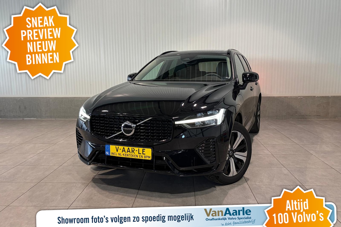 Volvo XC60 - T6 Aut. Long Range Plus Dark ACC Leder Trekhaak 350pk - AutoWereld.nl