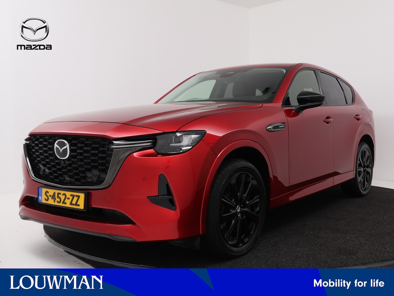 Mazda CX-60 - 2.5 e-SkyActiv PHEV Homura | Trekhaak | BOSE | 360 camera | - AutoWereld.nl