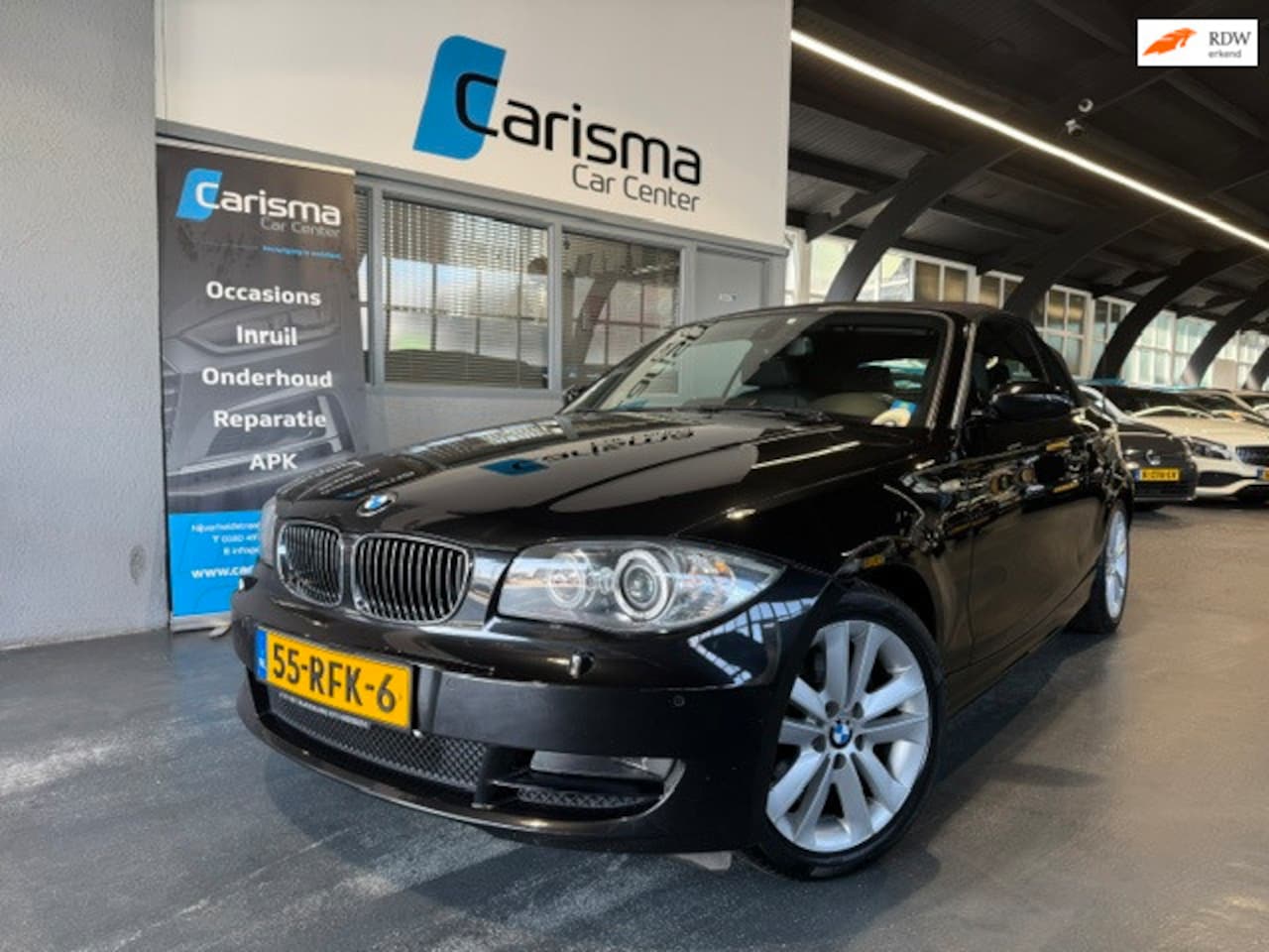 BMW 1-serie Cabrio - 125i High Executive Aut.|Leder|Navi|Cruise - AutoWereld.nl