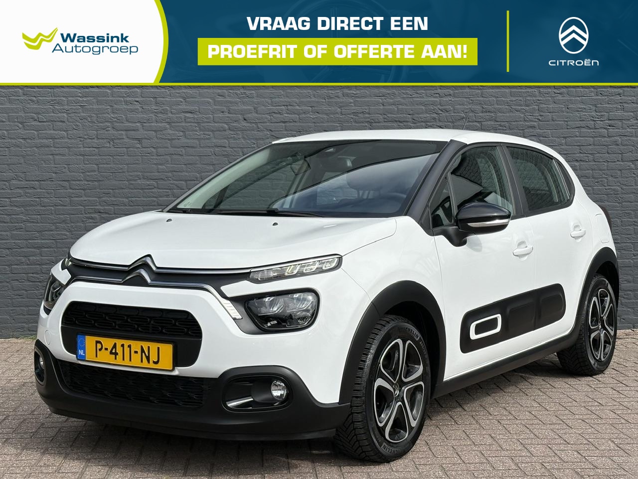 Citroën C3 - 1.2 PureTech Feel | 1e Eigenaar | Dealer onderhouden | Lane Assist | Cruise Control | Park - AutoWereld.nl