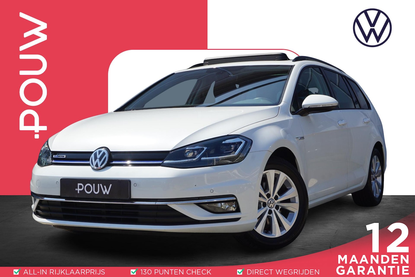 Volkswagen Golf Variant - 1.5 TSI 130pk Comfortline | Panoramadak | Navigatie | Adaptive Cruise - AutoWereld.nl