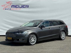 Ford Mondeo Wagon - 1.5 Titanium Leer|Clima|Cruise|Navigatie|Sportvelgen|Stoelverwarming + Ventilatie|Xenon|Tr
