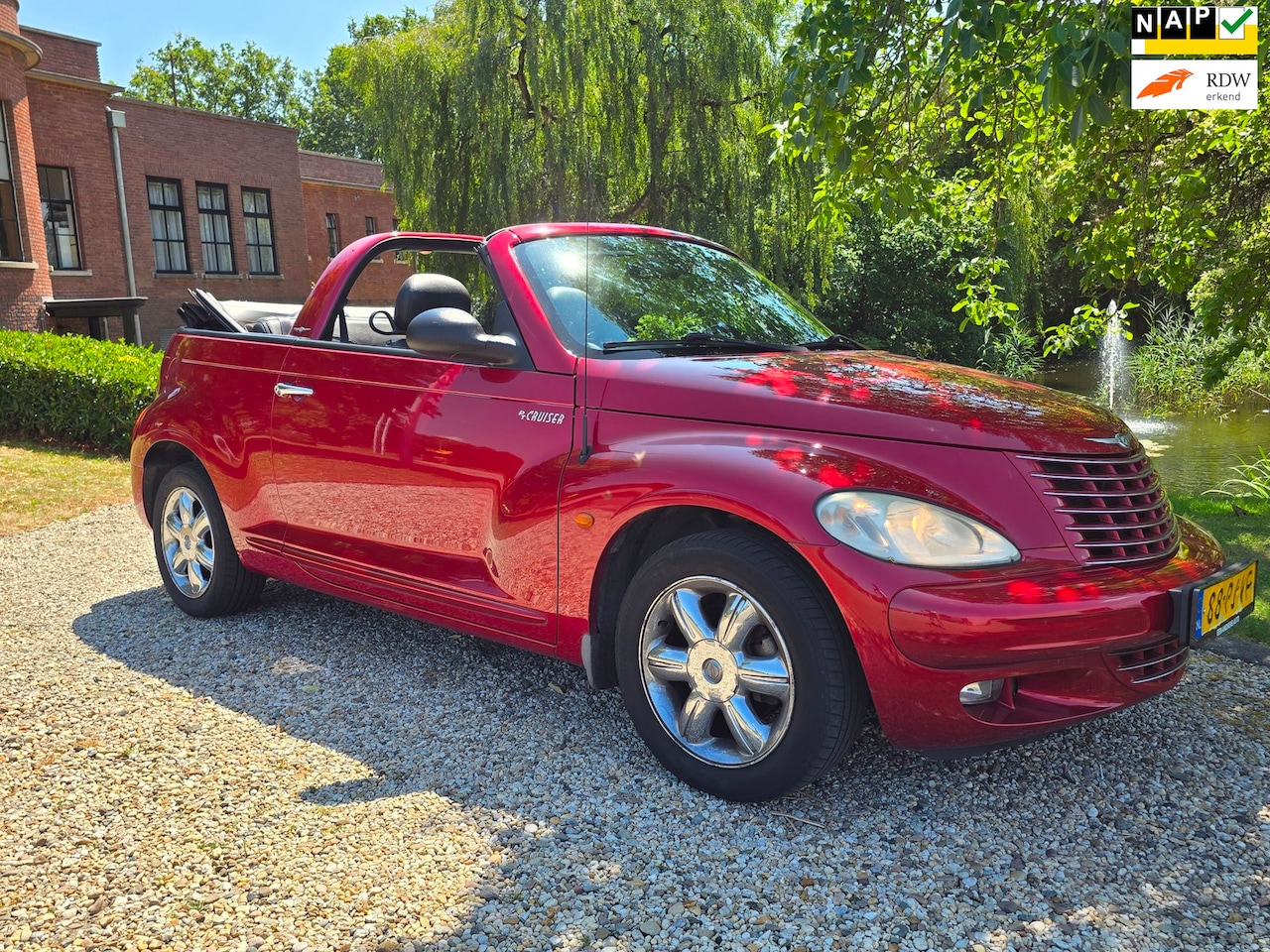 Chrysler PT Cruiser Cabrio - 2.4i Limited LEER/airco *apk:08-2027* - AutoWereld.nl