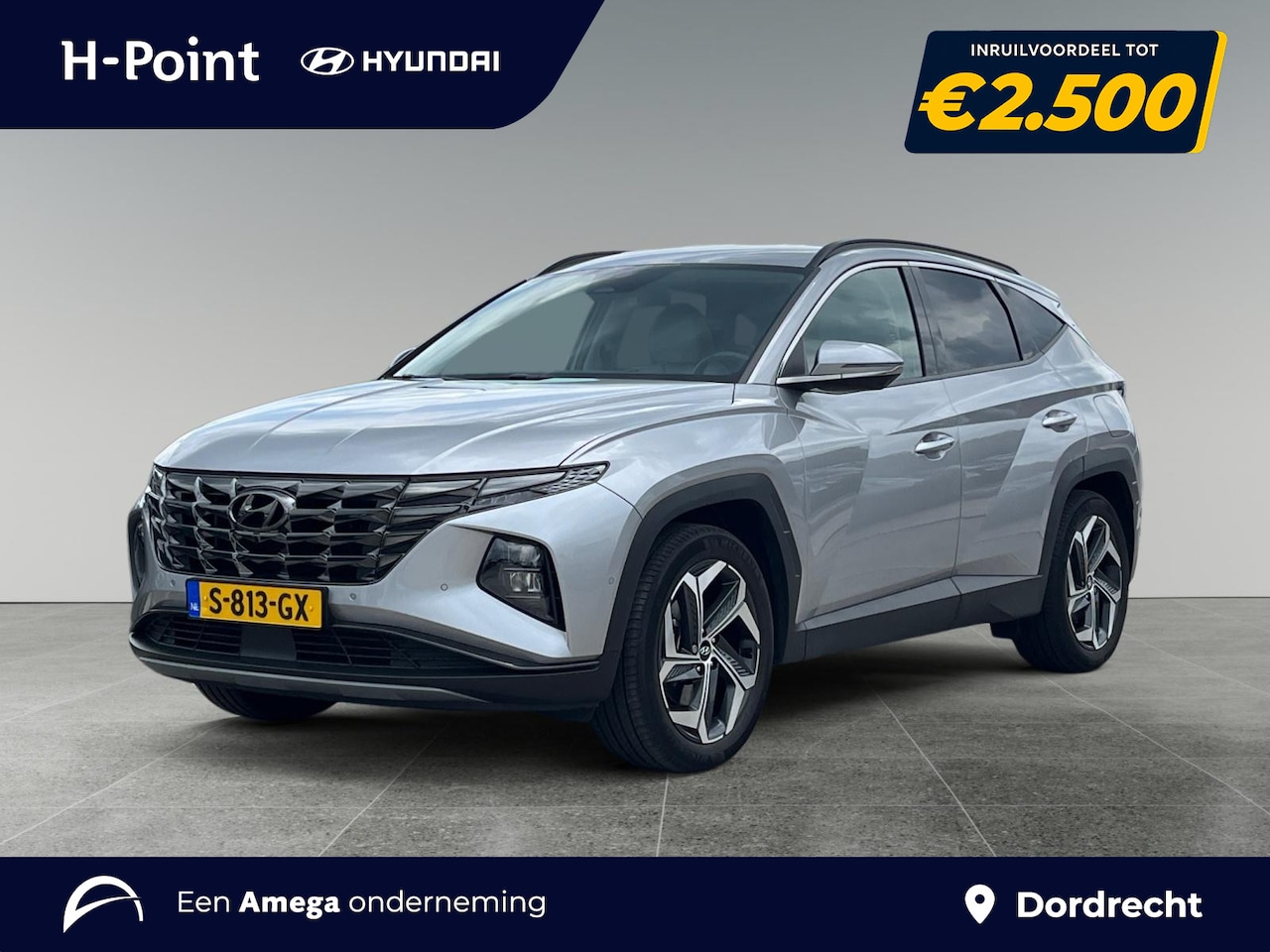 Hyundai Tucson - Premium 1.6 T-GDI HEV 230pk | WIT LEDER | APPLE CARPLAY / ANDROID AUTO | ADAPTIVE CRUISE - AutoWereld.nl