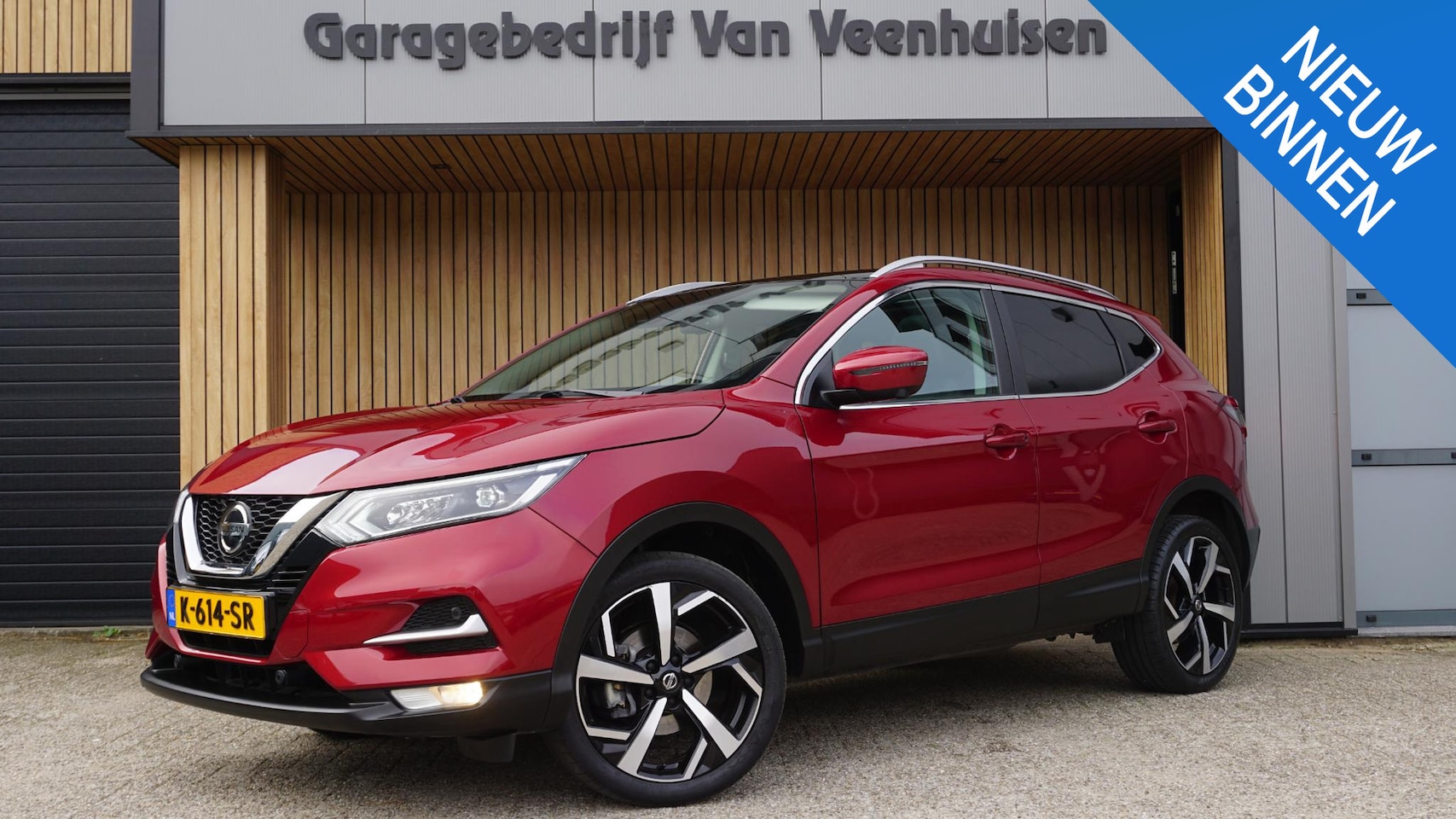 Nissan Qashqai - 1.3 DIG-T 140pk Premium Edition Pano.Dak Nappa-Leder 360-View Trekhaak 19inch LM *1e Eigen - AutoWereld.nl