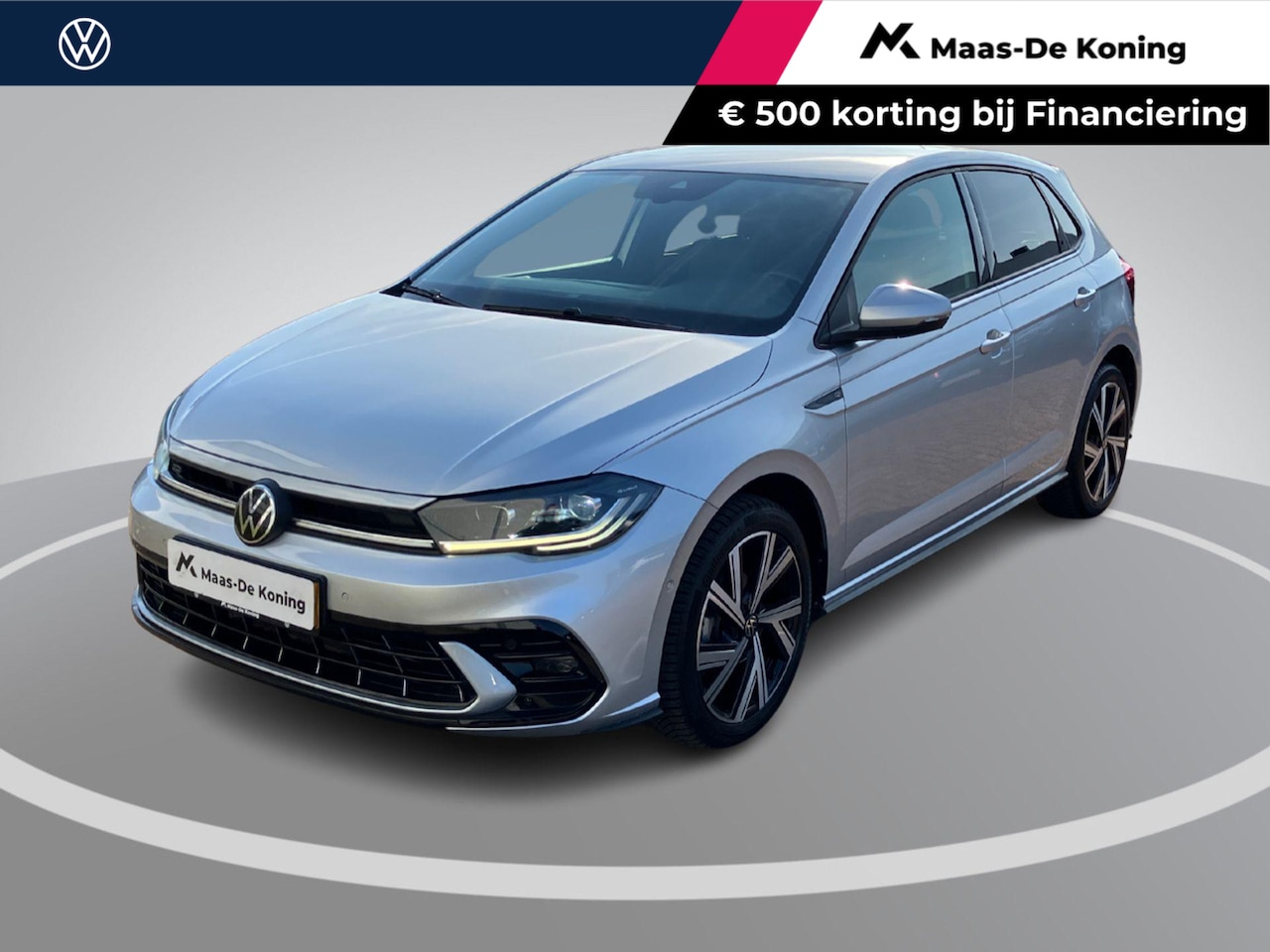 Volkswagen Polo - 1.0TSI/95PK R-Line DSG · Navigatie · Apple/Android Car Play · Camera + Parkeersensoren · C - AutoWereld.nl