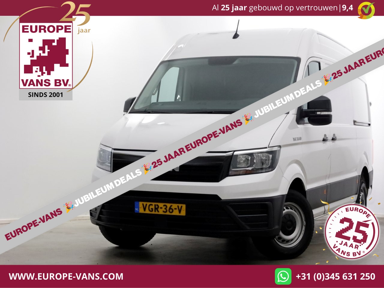 MAN TGE - 3.140 2.0 140pk DSG Automaat L3H3 (L2H2) Navi/Camera/2x Schuifdeur 09-2020 - AutoWereld.nl
