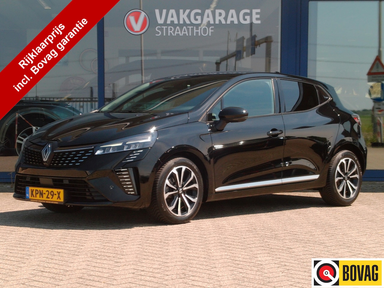 Renault Clio - 1.0 TCe 90 GPF techno, Carplay + Android Auto / Camera 360 + Sensoren / Keyless / Full LED - AutoWereld.nl