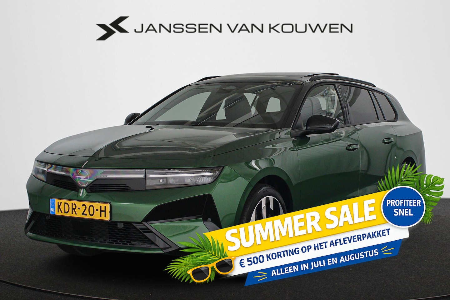 Opel Astra Electric - 58 kWh Ultimate Facelift Panoramadak Stoel-Stuurverwarming - AutoWereld.nl
