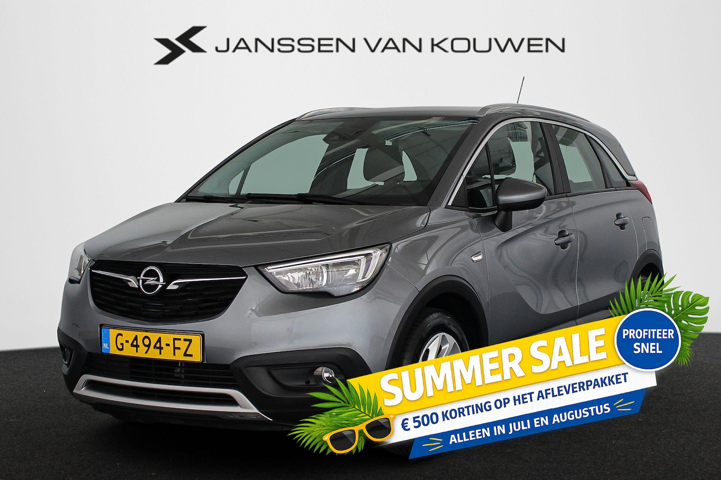 Opel Crossland X - 1.2 Online Edition Afneembare Trekhaak Navigatie Parkeersensoren - AutoWereld.nl