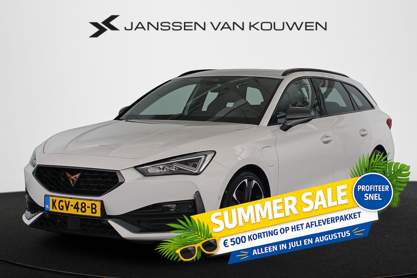 CUPRA Leon Sportstourer - 1.4 e-Hybrid VZ 245 PK Achteruitrijcamera Apple CarPlay Stoel-Stuurverwarming - AutoWereld.nl
