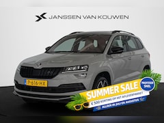 Skoda Karoq - 1.5 TSI ACT Sportline Business Automaat Pano Trekhaak Leder Stoelverwarming Canton