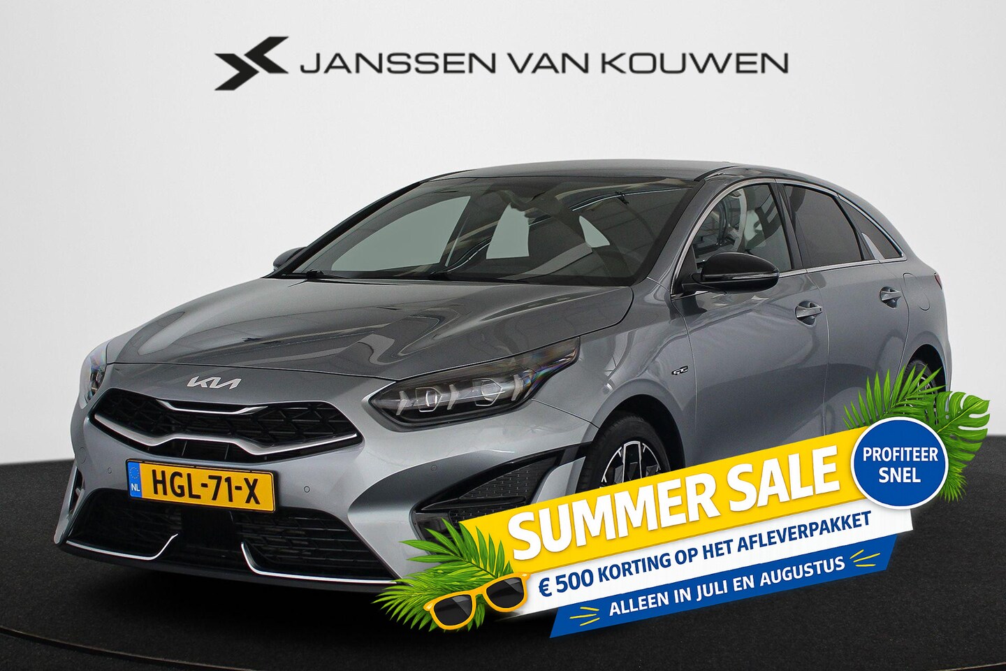 Kia Pro cee'd - 1.5 T-GDi GT-Line Automaat Trekhaak Camera Keyless Stuur-Stoelverwarming - AutoWereld.nl