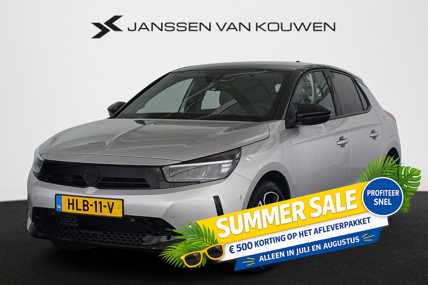 Opel Corsa - 1.2 Turbo Hybrid GS 145 PK Keyless Trekhaak 17" Stoel-Stuurverwarming - AutoWereld.nl