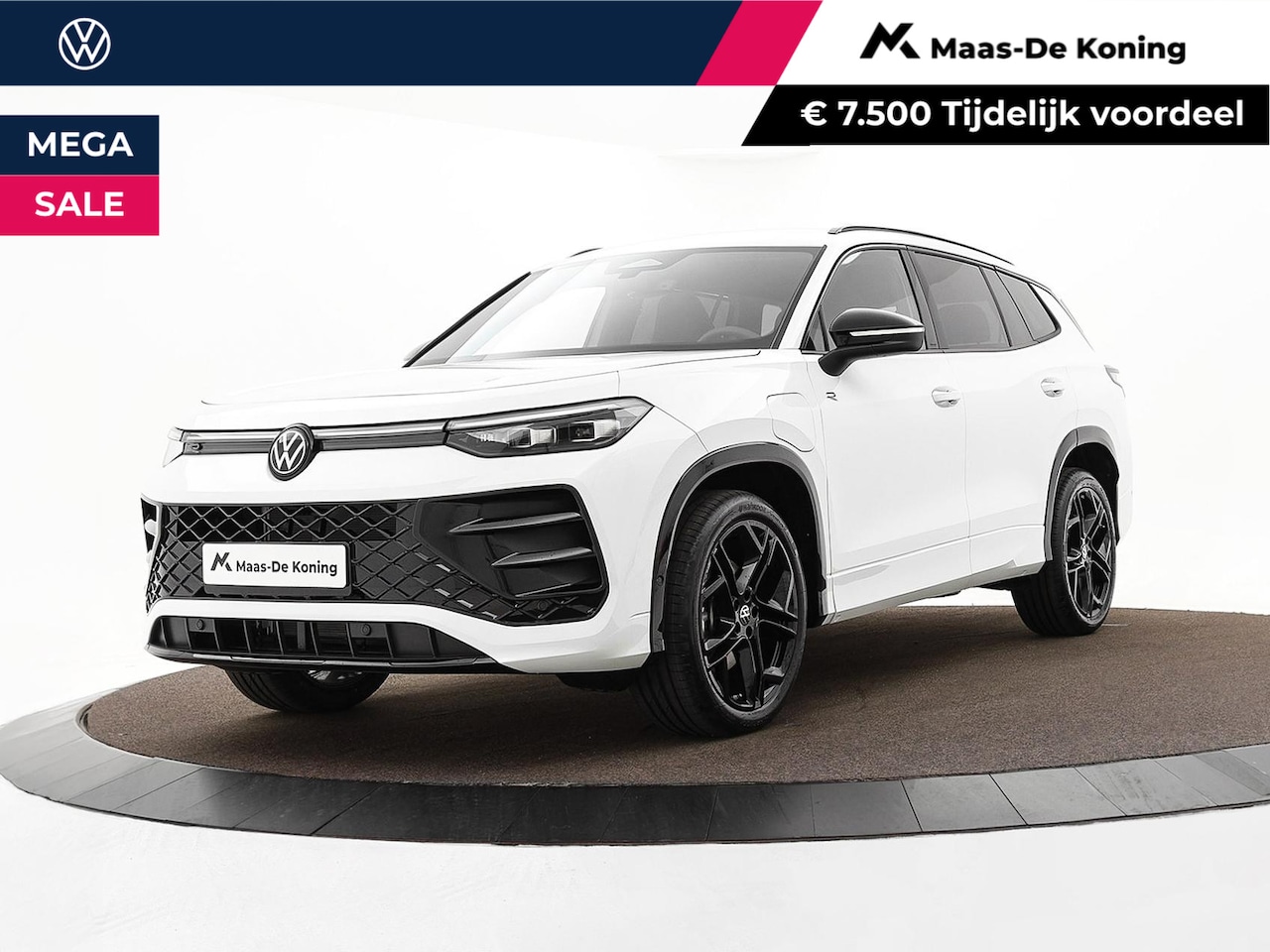 Volkswagen Tayron - R-Line 1.5 eHybrid 204 PK 6 versn. DSG · Achteruitrijcamera · Draadloze telefoonverbinding - AutoWereld.nl
