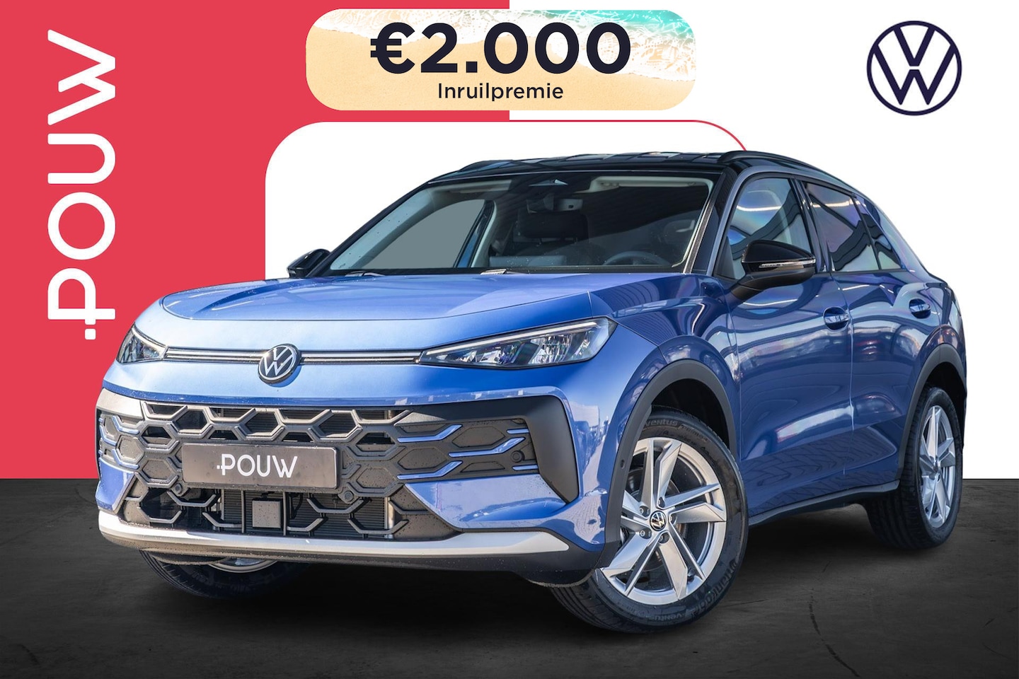 Volkswagen T-Roc - 1.5 eTsi 115pk Life First Edition | 18" Velgen | Trekhaak Wegklapbaar - AutoWereld.nl