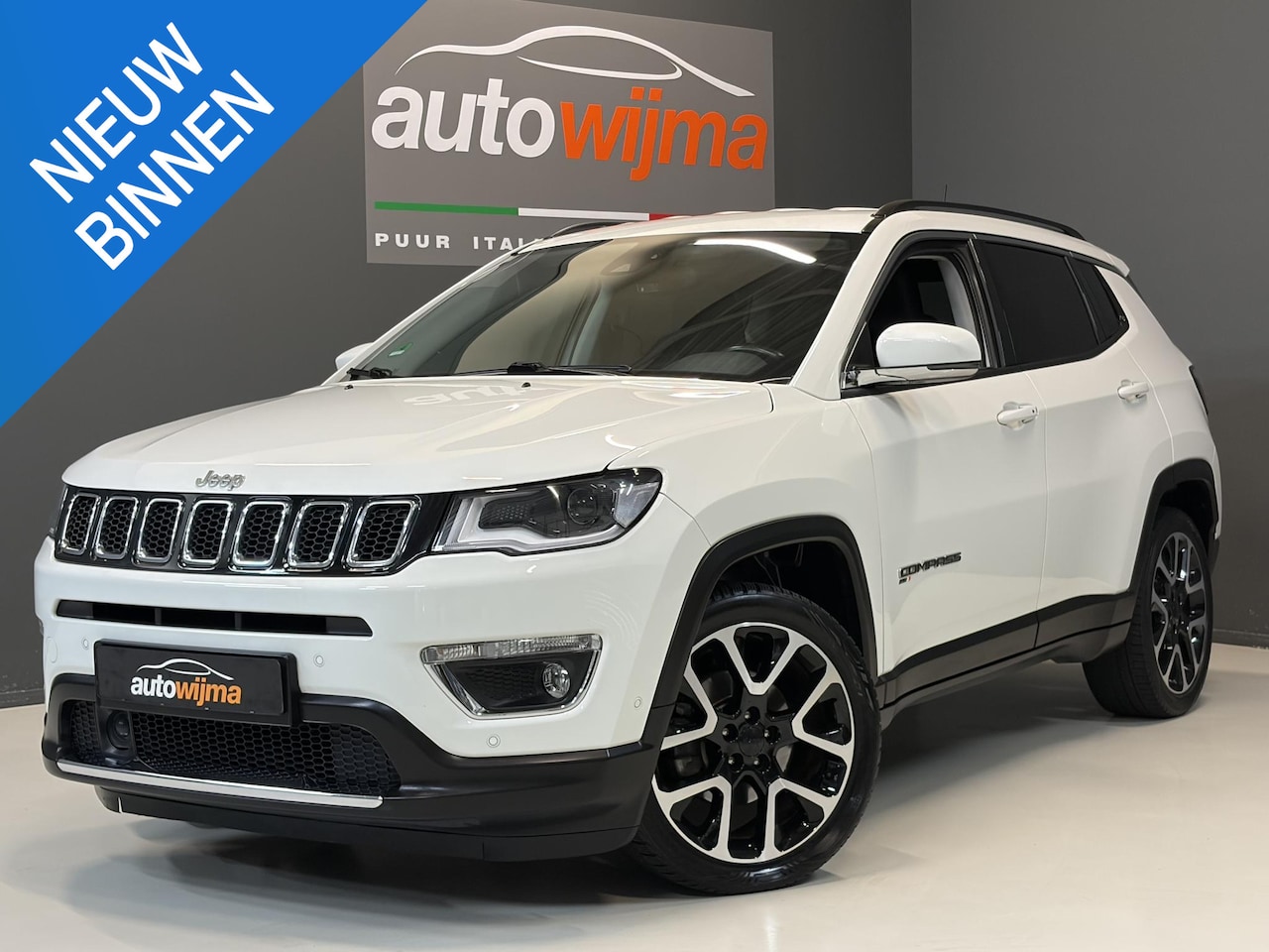 Jeep Compass - 1.3 T 150pk Limited Automaat 19Inch L.M.V., Alpine Audio, Stoelverwarming - AutoWereld.nl