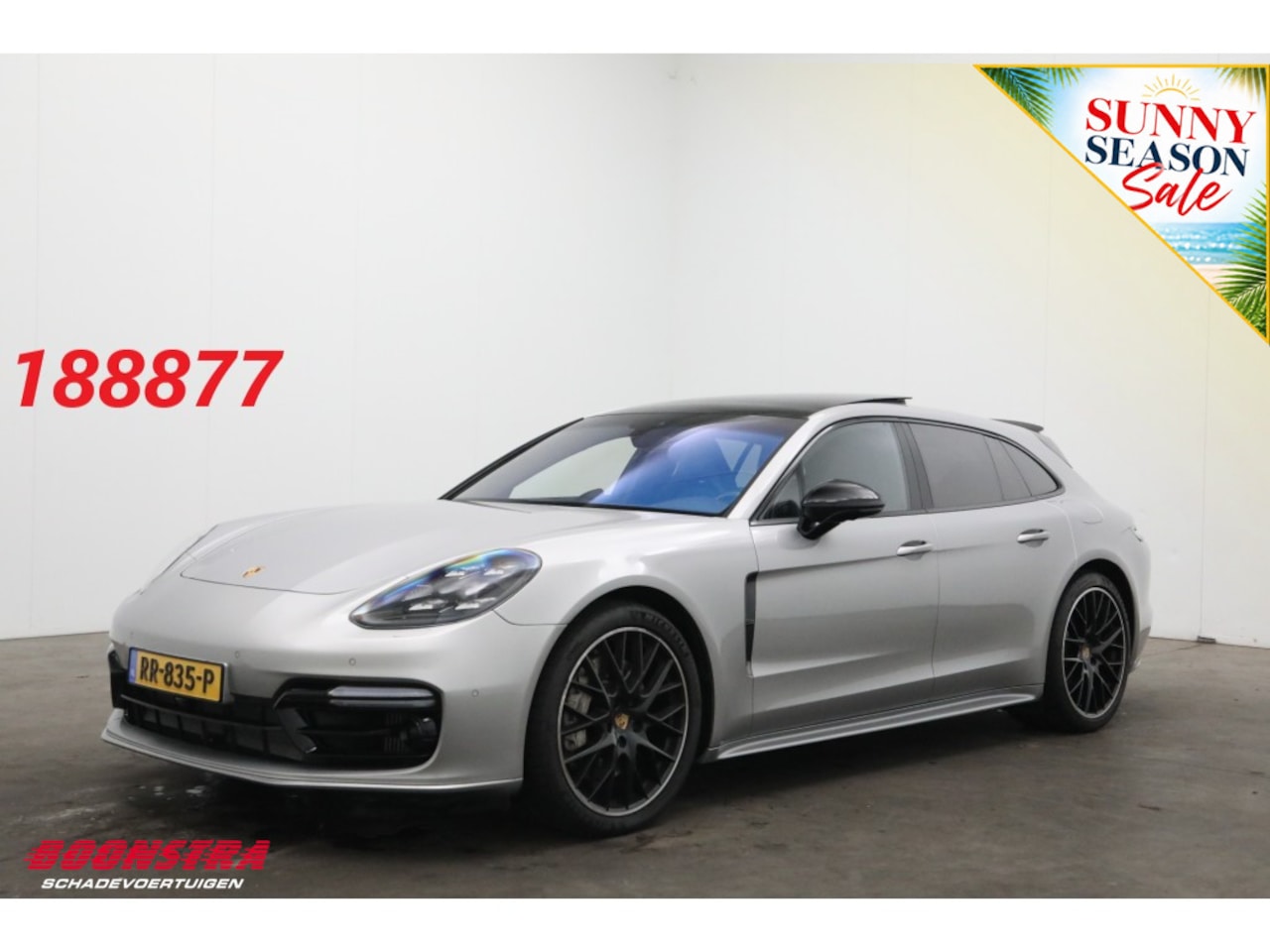 Porsche Panamera Sport Turismo - 2.9 4 E-Hybrid Sport Chrono Pano LED ACC Bose 360° 4X Memory - AutoWereld.nl