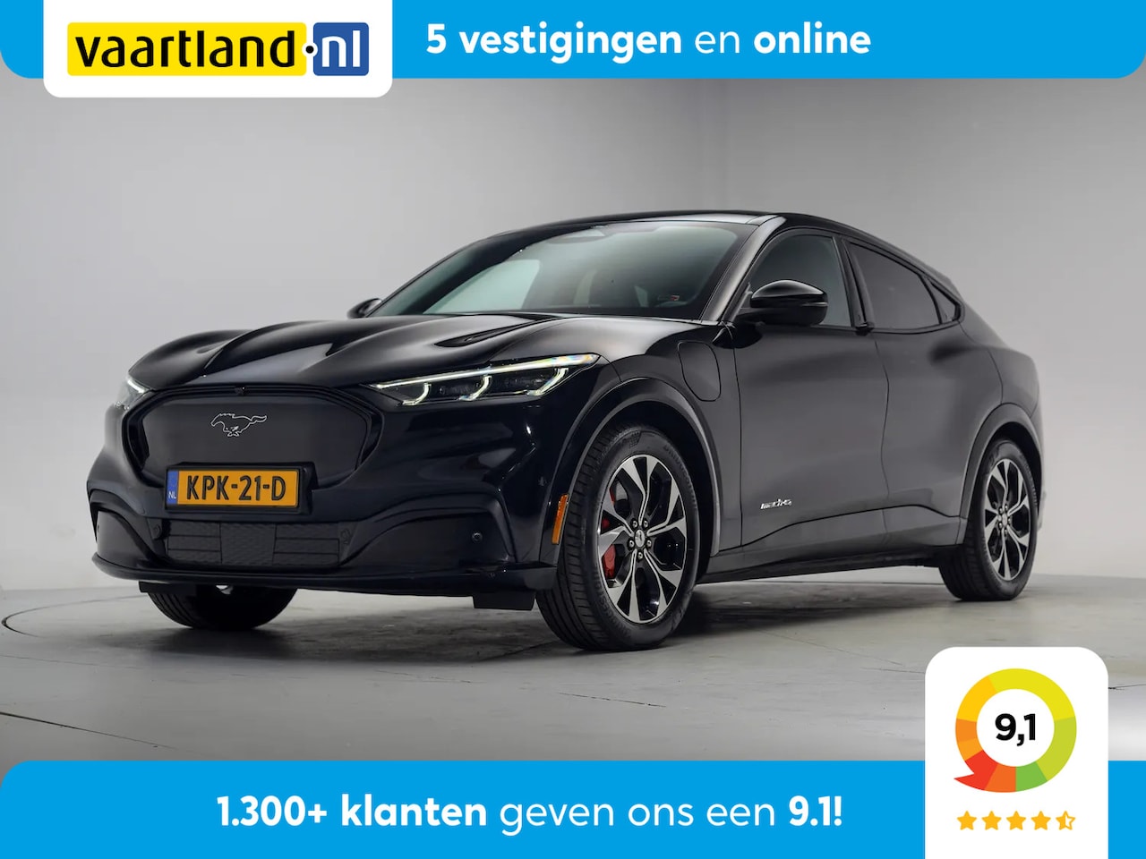 Ford Mustang Mach-E - Premium AWD 75 kWh [ Adapt.cruise B&O Memory 360°Camera ] - AutoWereld.nl