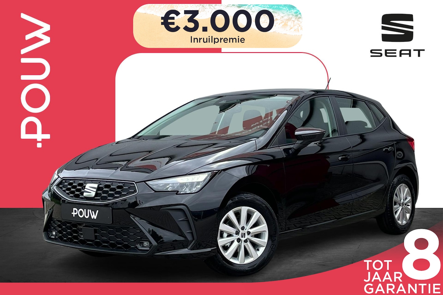 SEAT Ibiza - 1.0 EcoTSI 95pk Reference | LMV 15'' | Cruise Control - AutoWereld.nl
