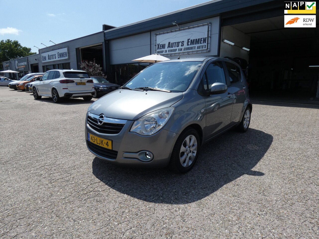 Opel Agila - 1.2 Edition|Airco|2e Eigenaar|LM-Velgen|Nw.APK|Trekhaak|Hoogzitter! - AutoWereld.nl