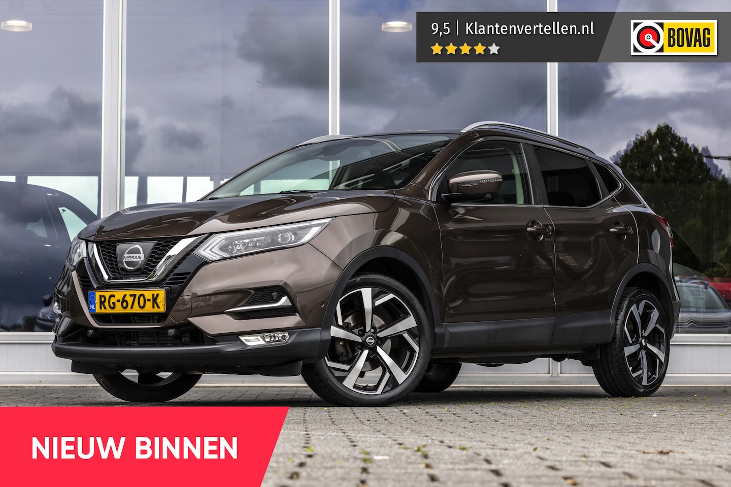 Nissan Qashqai - 1.2 Tekna + Binnen ATP - AutoWereld.nl