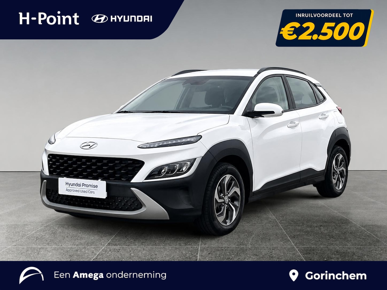 Hyundai Kona - Comfort+ 1.6 GDI HEV 140pk | CAMERA | APPLE CARPLAY / ANDROID AUTO | LM-VELGEN | CRUISE CO - AutoWereld.nl