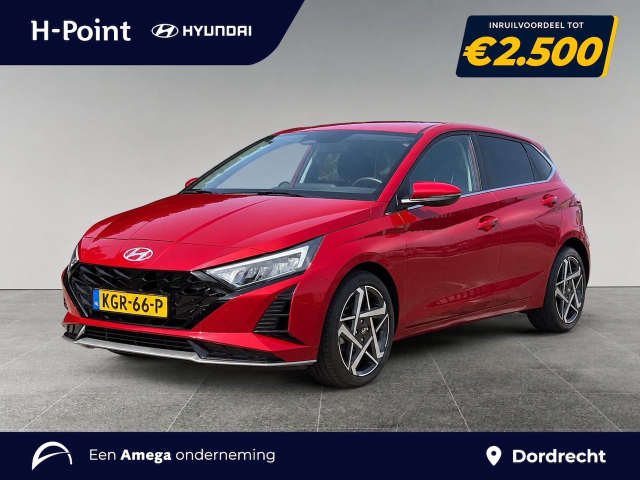 Hyundai i20 - Premium 1.0 T-GDI 100pk | AUTOMAAT | NAVI | CLIMA | 17'' BI-COLOR LM-VELGEN | KEYLESS ENTR - AutoWereld.nl