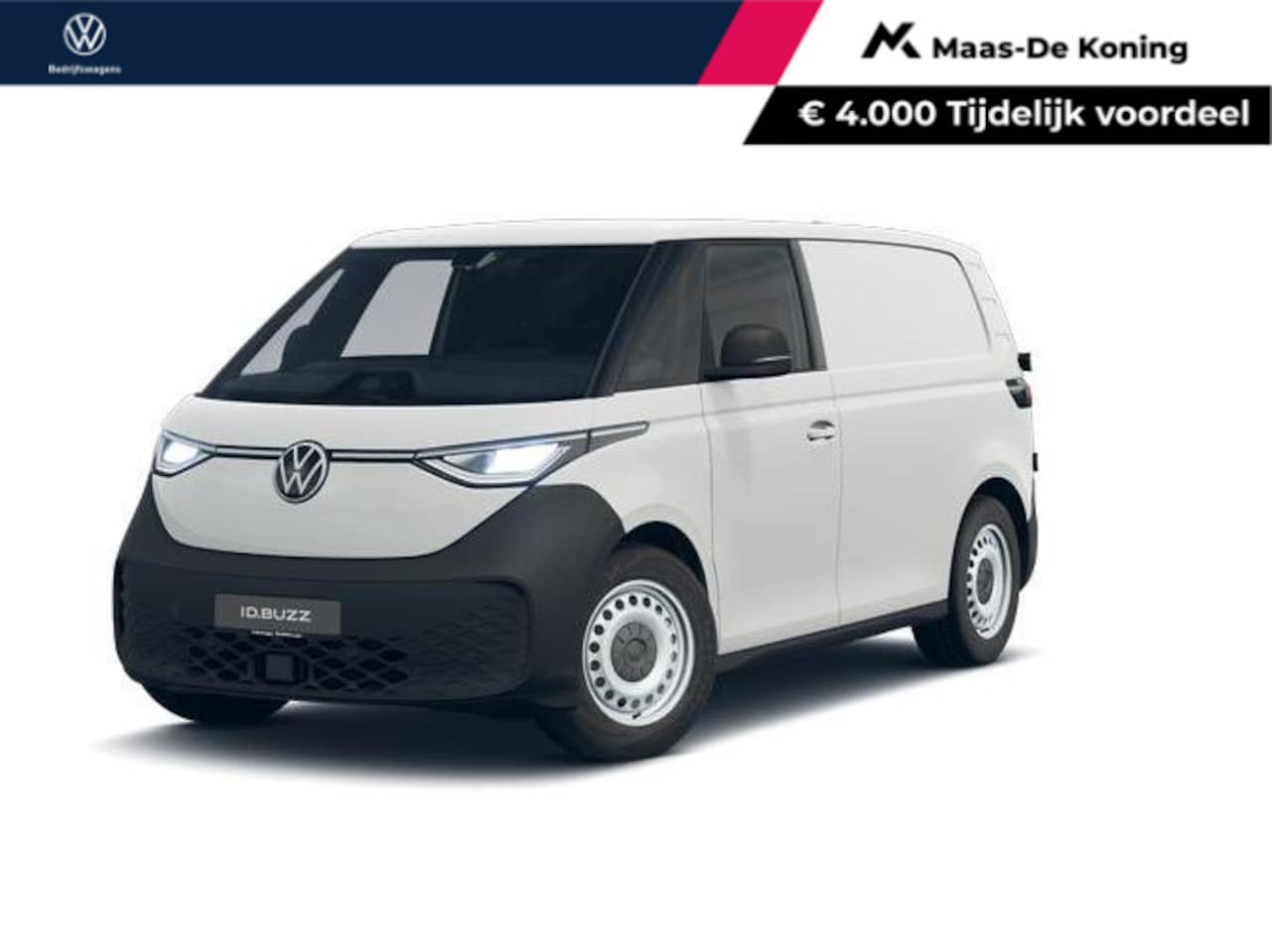 Volkswagen ID. Buzz Cargo - Bedrijfswagens Economy Limited Edition 59kWh 190pk 740108 - AutoWereld.nl