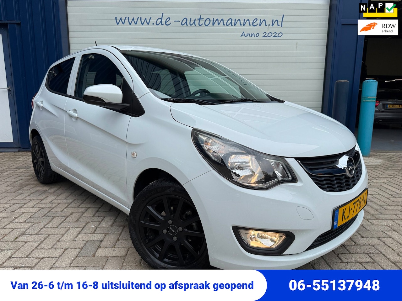 Opel Karl - 1.0 ecoFLEX Edition 5-drs / AIRCO / CRUISE / 5-persoons / ALL SEASON - AutoWereld.nl