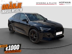 Audi e-tron Sportback - 55 quattro S edition 95 kWh | Pano | B&O | Memory