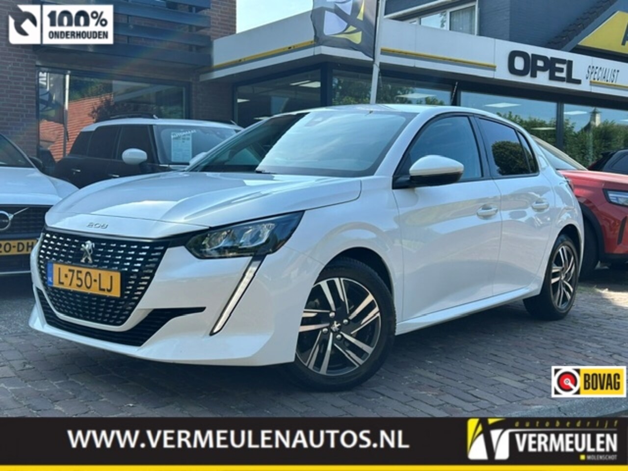 Peugeot 208 - 1.2 PureTech 100PK Allure + 16"/ Navi/ Clima/ Cruise/ Camera/ LED-Koplampen/ Virtual/ CarP - AutoWereld.nl