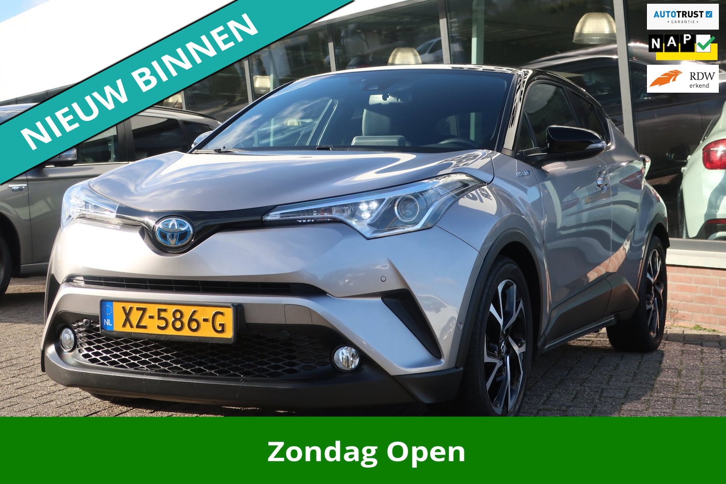 Toyota C-HR - 1.8 Hybrid Style 2e EIG_LED_JBL_LEDER_CAM_NAVI. - AutoWereld.nl
