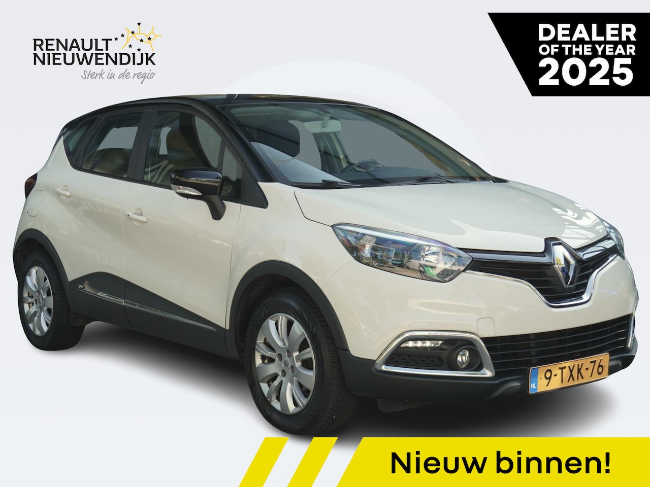 Renault Captur - TCe 90 Expression / TREKHAAK / AIRCO / CRUISE / KEYLESS / BLUETOOTH / BESTUURDERSSTOEL IN - AutoWereld.nl