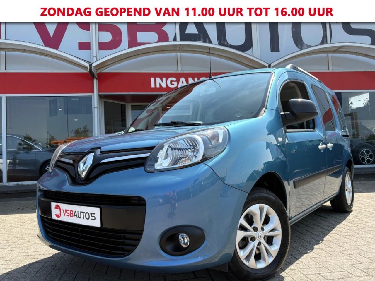 Renault Kangoo Family - 1.2 TCE 115PK FAMILY 5-PRS LIMITED 2x SCHUIFDEUR AIRCO LMV PDC - AutoWereld.nl