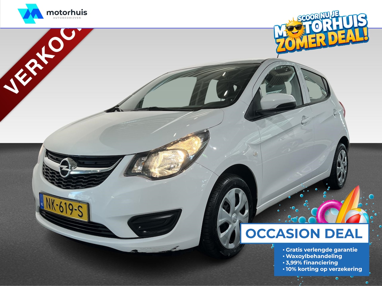 Opel Karl - 1.0 ecoFLEX Edition 1.0 ecoFLEX 75pk Edition - AutoWereld.nl
