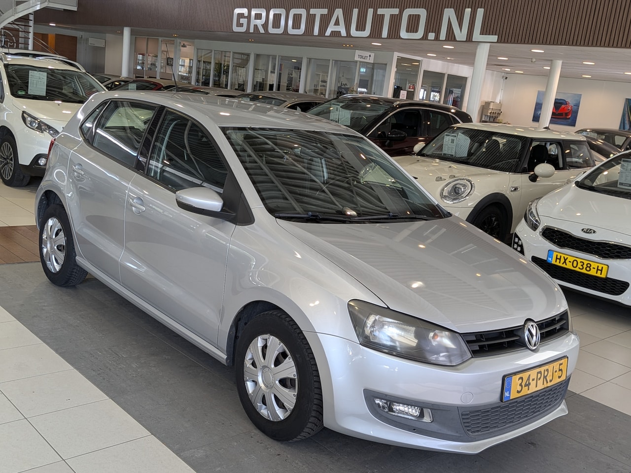 Volkswagen Polo - 1.2 Easyline Airco, Stuurbekrachtiging - AutoWereld.nl