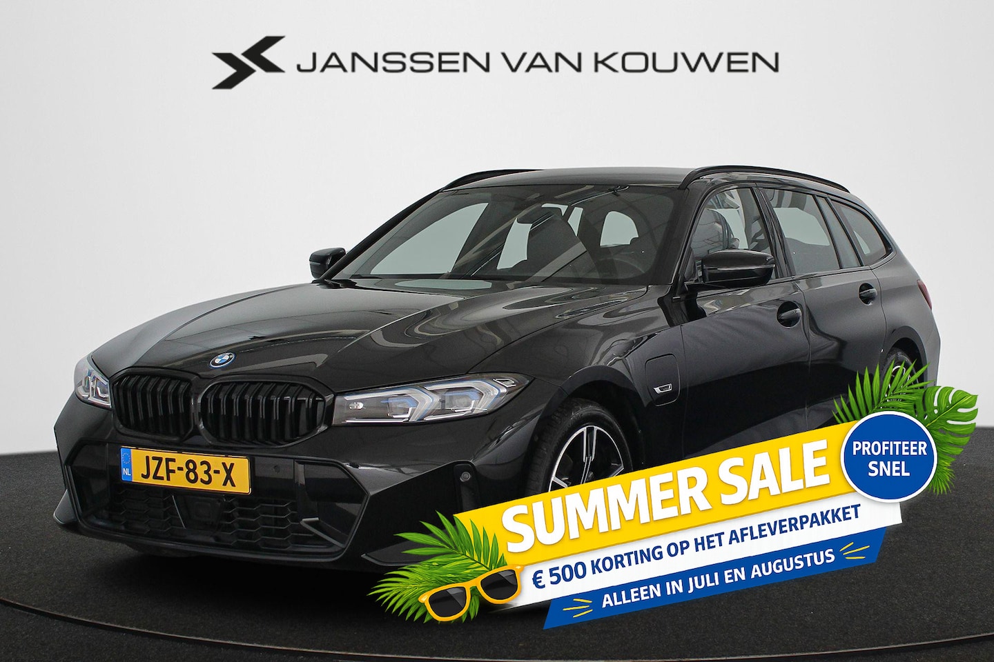 BMW 3-serie Touring - 320e xDrive M Sport HiFi Trekhaak Keyless Elektrische Stoel Stoelverwarming - AutoWereld.nl
