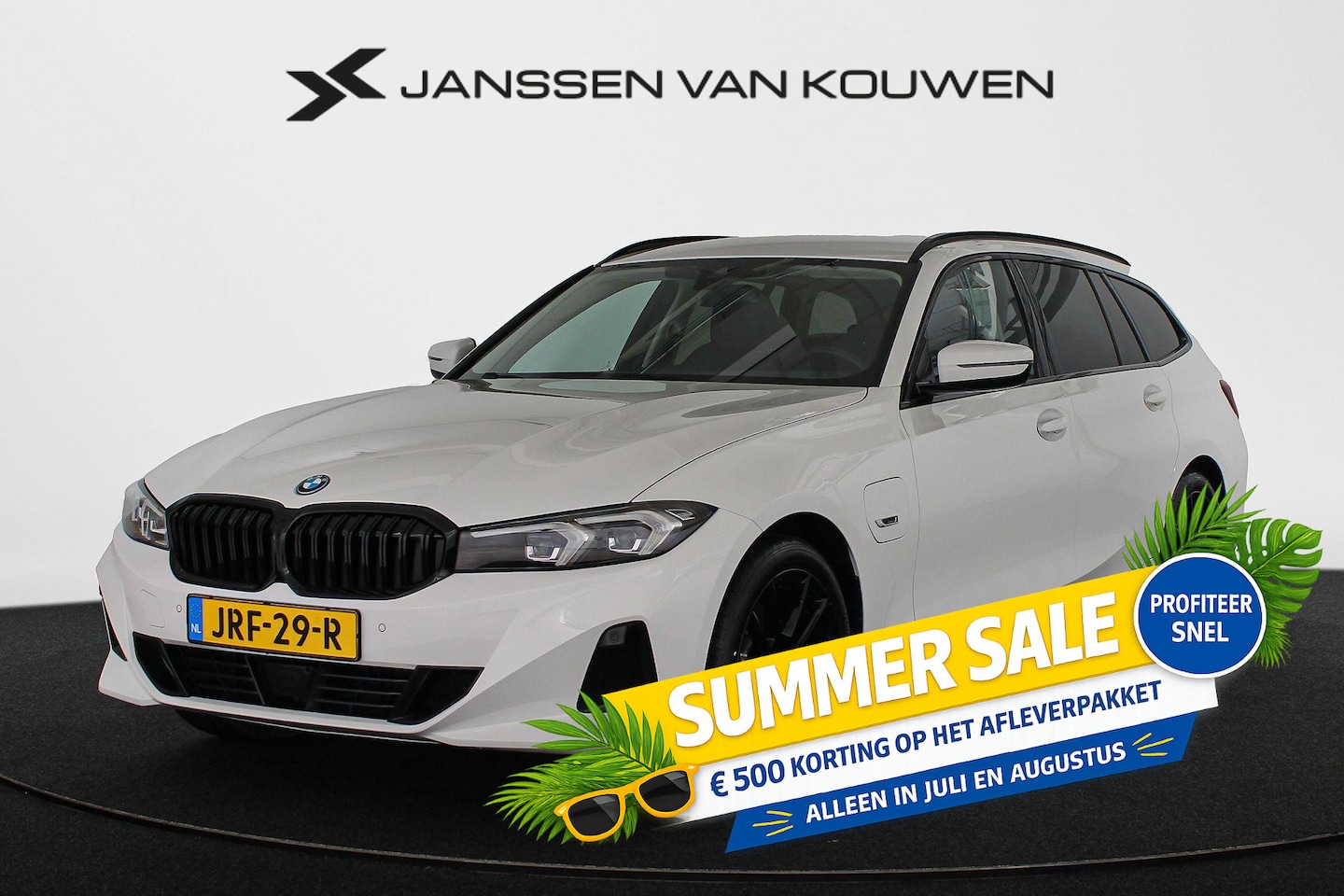 BMW 3-serie Touring - 320e SOH 93% Sportstoelen Adaptive Cruise 18" Stoelverwarming HiFi - AutoWereld.nl