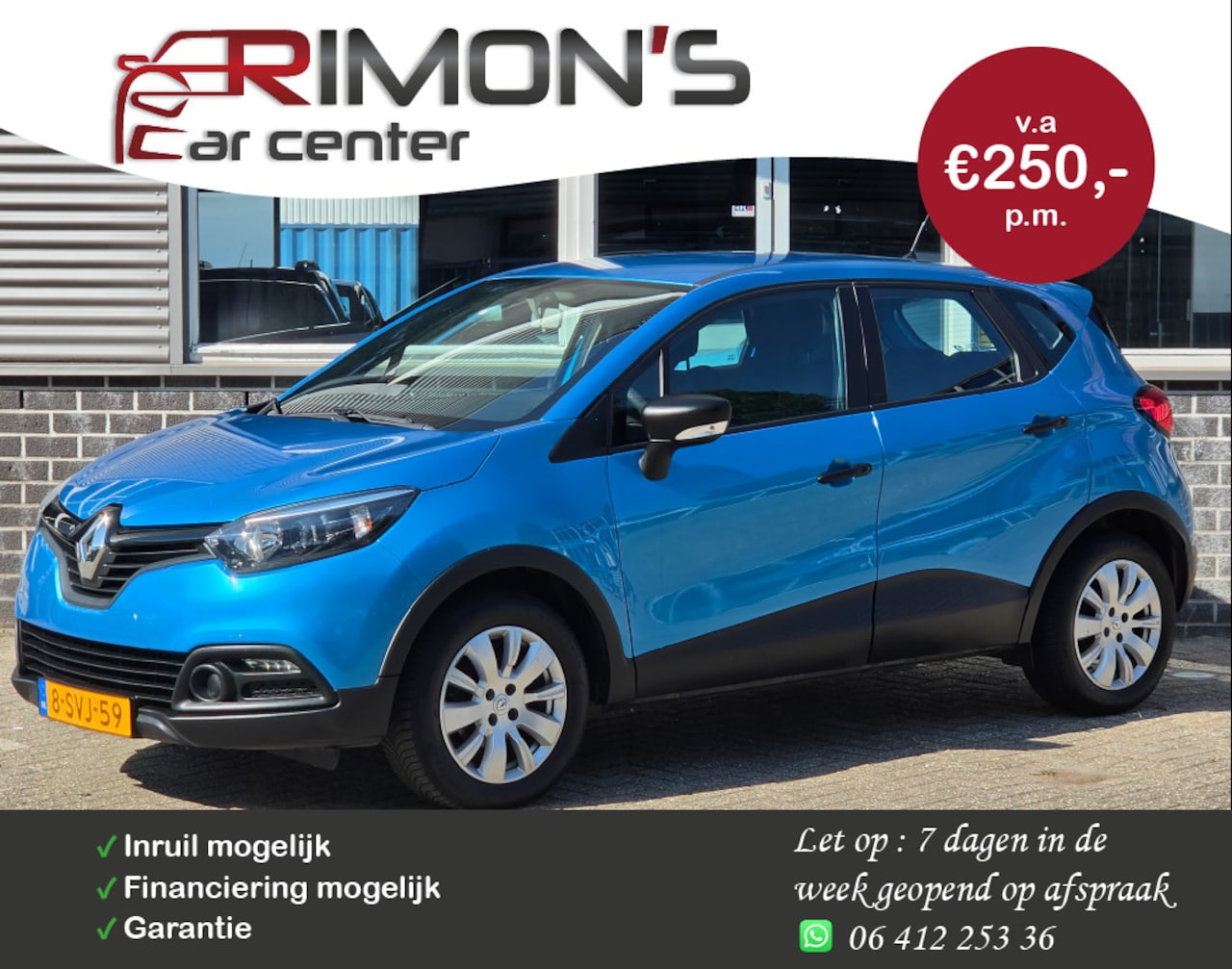Renault Captur - 0.9 TCe Authentique Nap Elke Pakket Trekhaak - AutoWereld.nl