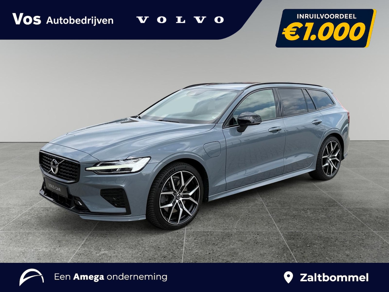 Volvo V60 - T8 Recharge AWD R-Design l Long Range l Trekhaak - AutoWereld.nl