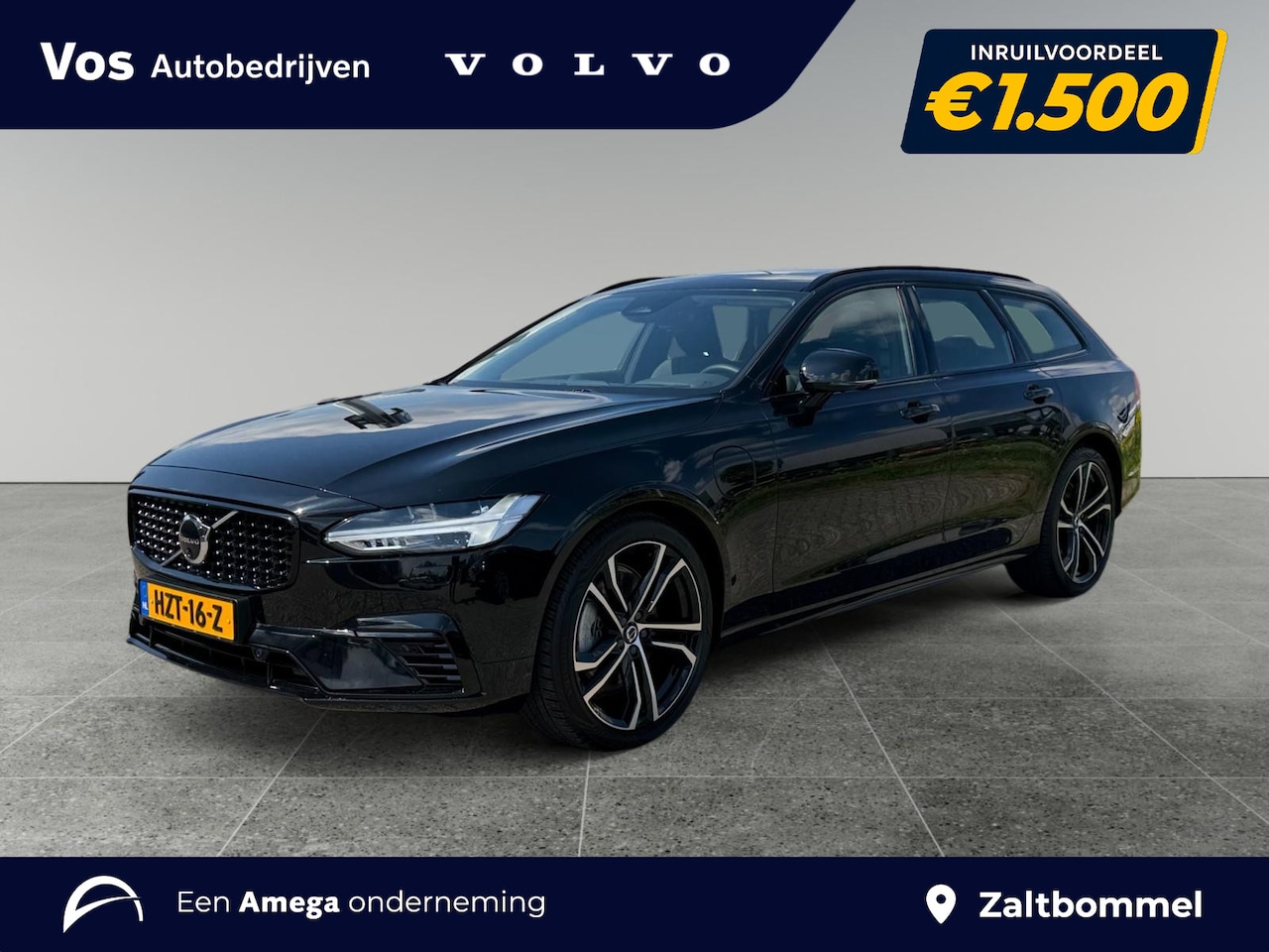 Volvo V90 - 2.0 T8 Plug-in hybrid AWD Ultra Executive Edition | Luchtvering | B&W audio | Geventileerd - AutoWereld.nl
