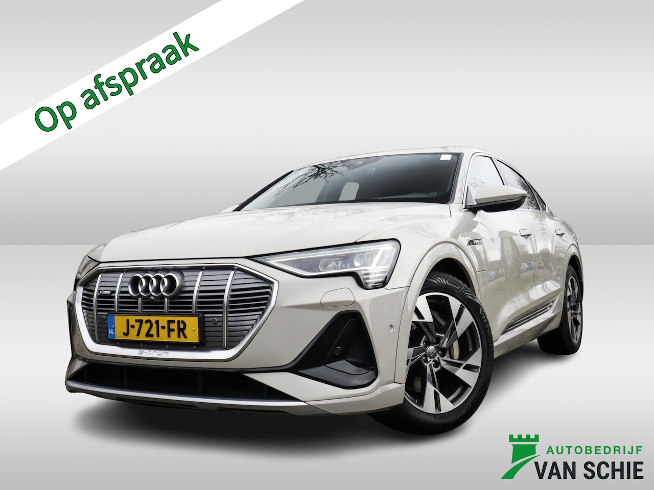 Audi e-tron Sportback - 55 quattro S edition 95 kWh 3-Fase 2e-Eig. & Dealer-Onderh. BOVAG-Garantie. NL-Auto. - AutoWereld.nl