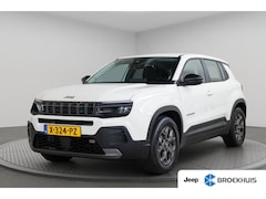 Jeep Avenger - Longitude 54 kWh | Warmtepomp | Stoelverwarming | Navigatie | Parkeersensoren | LED | Keyl